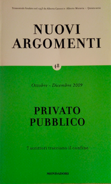Nuovi Argomenti