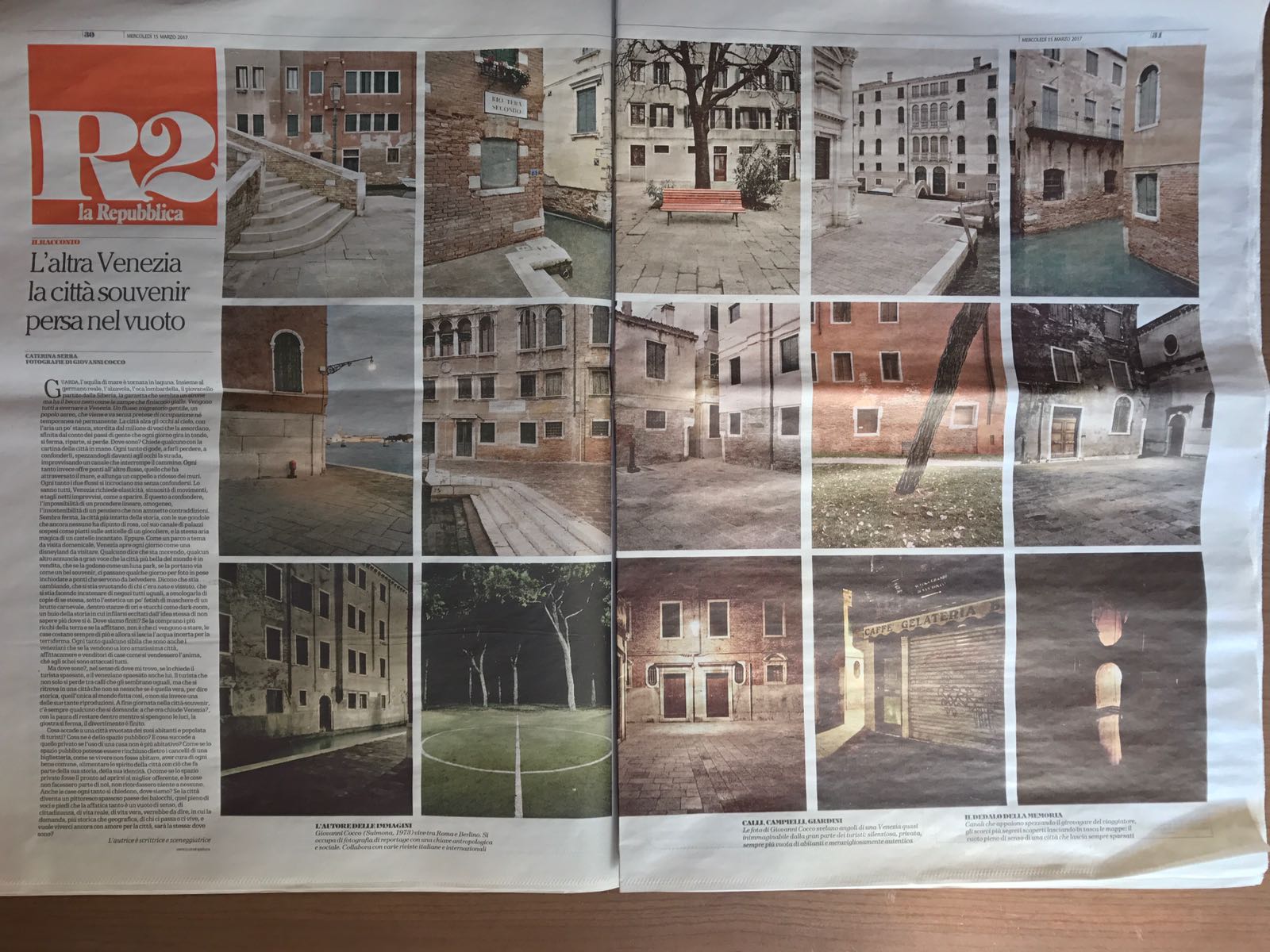 Venezia Racconto su R2